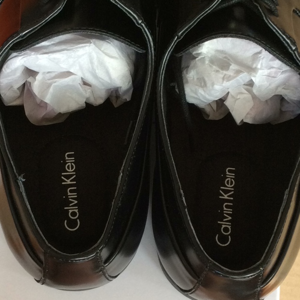 Calvin Klein Edison Smooth Black Loafer - Picture 5 of 6